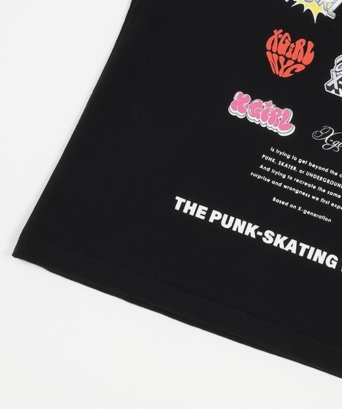 X-girl Stages(エックスガールステージス)の「ロゴアーカイブタンクトップ(タンクトップ・キッズ・ブラック/ラベンダー・90cm/100cm/110cm/120cm/130cm/140cm)」の3枚目の写真