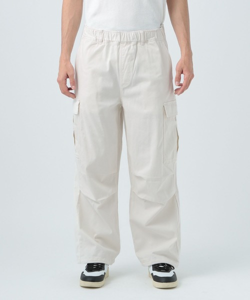 BAYFLOW（ベイフロー）の「ストレッチワイドカーゴパンツ（カーゴパンツ・メンズ・チャコール/ブルー/ホワイト・LARGE/MEDIUM）」の16枚目の写真