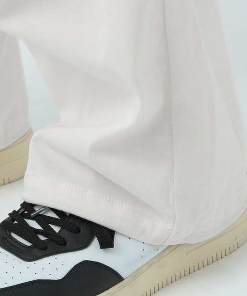 BAYFLOW（ベイフロー）の「ストレッチワイドカーゴパンツ（カーゴパンツ・メンズ・チャコール/ブルー/ホワイト・LARGE/MEDIUM）」の10枚目の写真