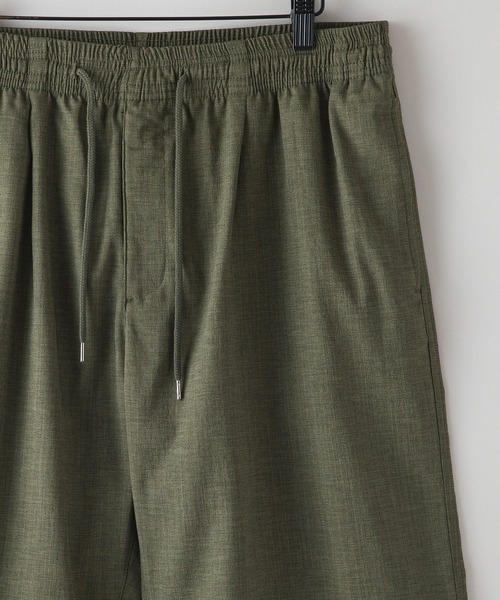 JEANS MATE(ジーンズメイト)の「【NATURAL STORY/ナチュラルストーリー】快適リネンタッチショートパンツ(その他パンツ・メンズ・チャコールグレー/ネイビー/オフホワイト/カーキ・MEDIUM/LARGE/X-LARGE)」の3枚目の写真
