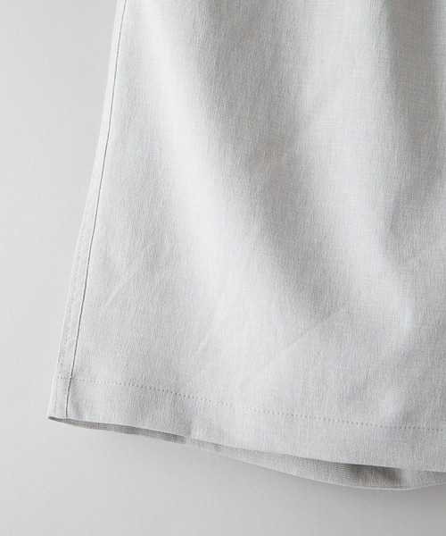 JEANS MATE(ジーンズメイト)の「【NATURAL STORY/ナチュラルストーリー】快適リネンタッチショートパンツ(その他パンツ・メンズ・チャコールグレー/ネイビー/オフホワイト/カーキ・MEDIUM/LARGE/X-LARGE)」の9枚目の写真