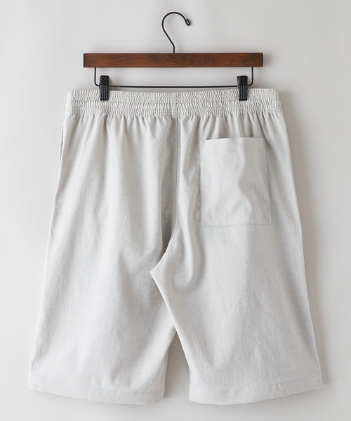 JEANS MATE(ジーンズメイト)の「【NATURAL STORY/ナチュラルストーリー】快適リネンタッチショートパンツ(その他パンツ・メンズ・チャコールグレー/ネイビー/オフホワイト/カーキ・MEDIUM/LARGE/X-LARGE)」の12枚目の写真