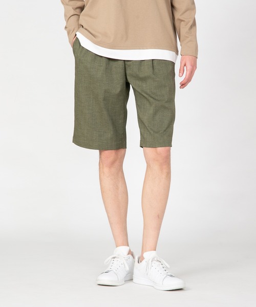 JEANS MATE(ジーンズメイト)の「【NATURAL STORY/ナチュラルストーリー】快適リネンタッチショートパンツ(その他パンツ・メンズ・チャコールグレー/ネイビー/オフホワイト/カーキ・MEDIUM/LARGE/X-LARGE)」の22枚目の写真