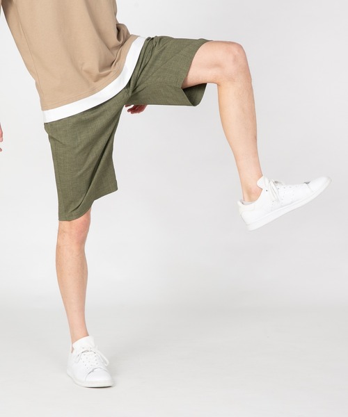 JEANS MATE(ジーンズメイト)の「【NATURAL STORY/ナチュラルストーリー】快適リネンタッチショートパンツ(その他パンツ・メンズ・チャコールグレー/ネイビー/オフホワイト/カーキ・MEDIUM/LARGE/X-LARGE)」の18枚目の写真