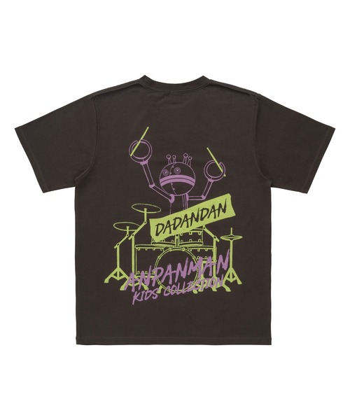 tシャツ ヴィンテージライクばいきんまんROCK半袖Tシャツ 大人 レディース ANPANMAN KIDS COLLECTION tシャツ ヴィンテージライクばいきん