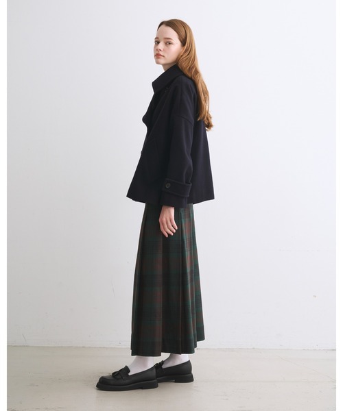 Traditional Weatherwear(トラディショナルウェザーウェア)の「MALTON PEA COAT(ピーコート・レディース・ネイビー・32)」の3枚目の写真
