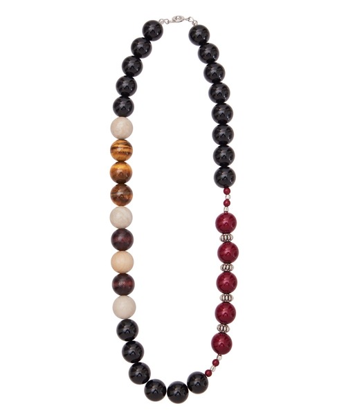 【新品未使用】MEDI 3WAY JUMBLE STONE NECKLACE Ameri（アメリ）の「MEDI 3WAY JUMBLE STONE NECKLACE