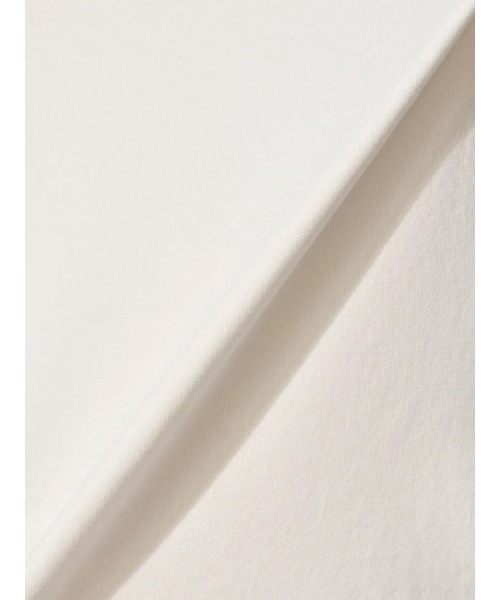 Perfect Suit FActory（パーフェクトスーツファクトリー）の「シルクタッチ　コットン　ベーシックTシャツ　ホワイト/ブラック/グレー/ベージュ/ピンク/イエロー（Tシャツ/カットソー・レディース・ベージュ/オフホワイト/ピンク/イエロー/ブラック/チャコールグレー・M/L）」の7枚目の写真