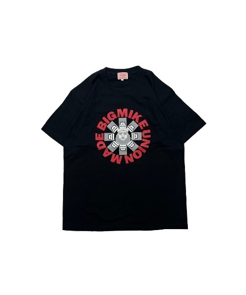 BIG MIKE(ビッグマイク)の「BIG MIKE ビッグマイク マイク ペッパー 半袖プリント Tシャツ 102428600(Tシャツ/カットソー・メンズ・ホワイト/ブラック・LARGE/MEDIUM/X-LARGE)」の8枚目の写真