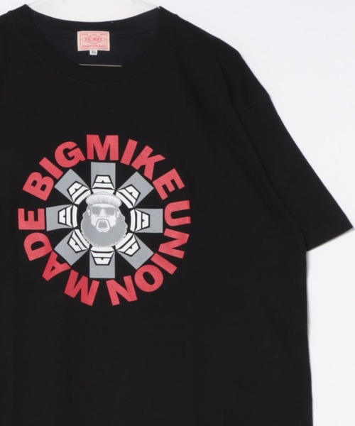 BIG MIKE(ビッグマイク)の「BIG MIKE ビッグマイク マイク ペッパー 半袖プリント Tシャツ 102428600(Tシャツ/カットソー・メンズ・ホワイト/ブラック・LARGE/MEDIUM/X-LARGE)」の11枚目の写真