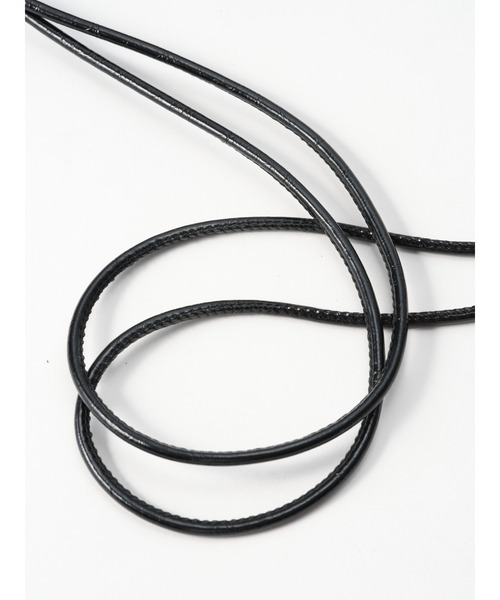 ZAKKA-BOX（ザッカボックス）の「イントレチャートミニポシェット（ショルダーバッグ・レディース・ブラック/シルバー/ベージュ/シルバー系/ブラウン・FREE）」の15枚目の写真