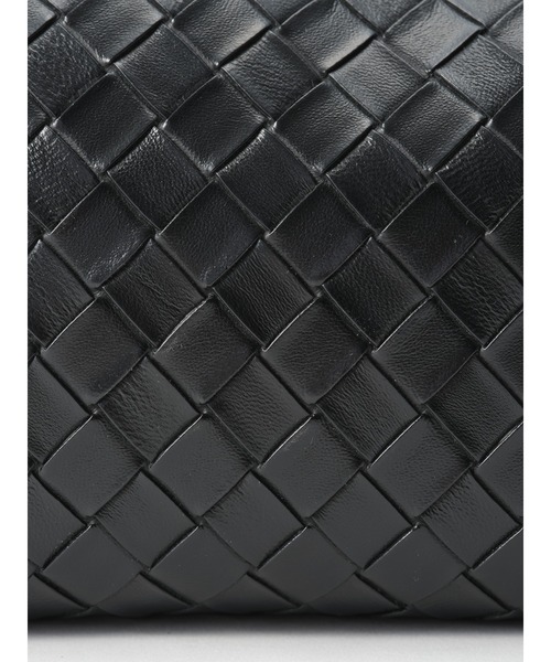 ZAKKA-BOX（ザッカボックス）の「イントレチャートミニポシェット（ショルダーバッグ・レディース・ブラック/シルバー/ベージュ/シルバー系/ブラウン・FREE）」の16枚目の写真