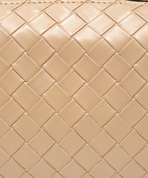 ZAKKA-BOX（ザッカボックス）の「イントレチャートミニポシェット（ショルダーバッグ・レディース・ブラック/シルバー/ベージュ/シルバー系/ブラウン・FREE）」の21枚目の写真