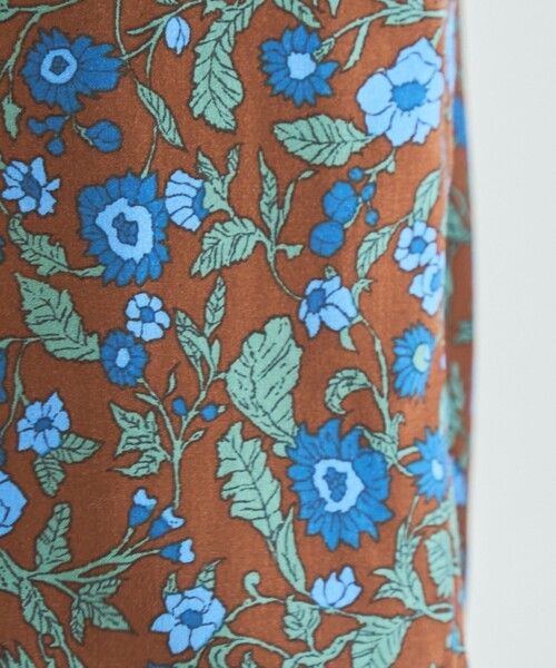 coen（コーエン）の「オータムフラワープリントイージーワイドパンツ（その他パンツ・レディース・ブラウン/ネイビー/ブラック・M/L）」の20枚目の写真