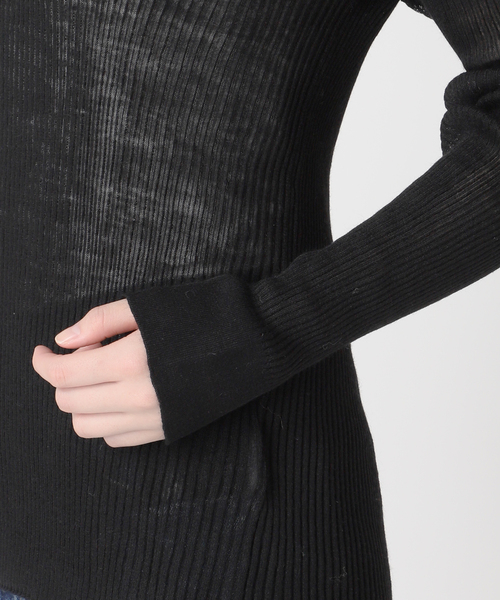 plage（プラージュ）の「TAILOR COLLAR RIB プルオーバー（ニット