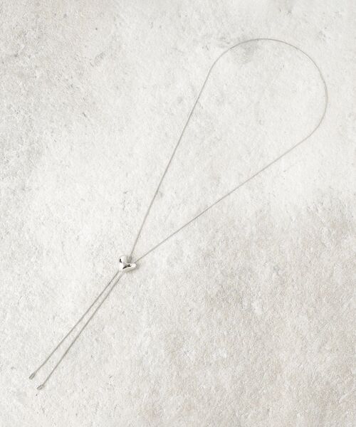 OPAQUE.CLIP(オペークドットクリップ)の「◆ハートスライドネックレス(ネックレス・レディース・ゴールド/シルバー・00)」の1枚目の写真
