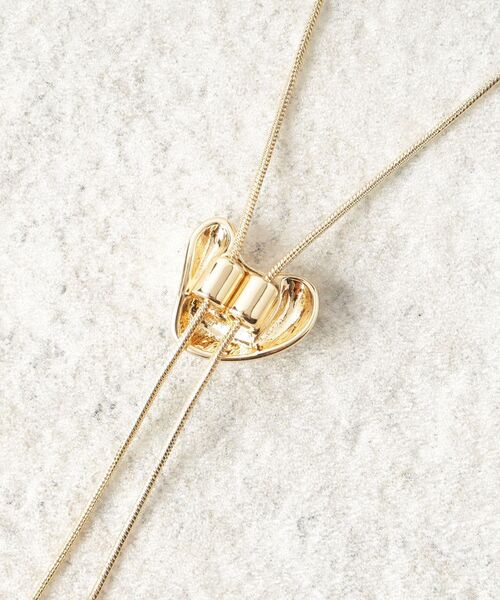 OPAQUE.CLIP(オペークドットクリップ)の「◆ハートスライドネックレス(ネックレス・レディース・ゴールド/シルバー・00)」の6枚目の写真
