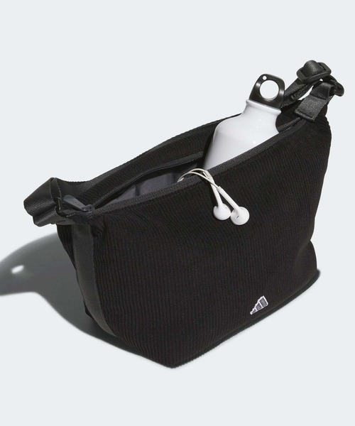 ADIDAS】ORIGINAL コーデュロイメッセンジャーバッグ☆追跡可