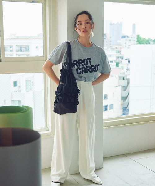 THEATRE PRODUCTS(シアタープロダクツ)の「ベジタブルTシャツ-CARROT-(Tシャツ/カットソー・レディース・グレー・FREE)」の19枚目の写真