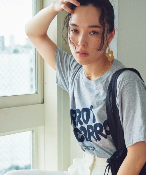 THEATRE PRODUCTS(シアタープロダクツ)の「ベジタブルTシャツ-CARROT-(Tシャツ/カットソー・レディース・グレー・FREE)」の22枚目の写真