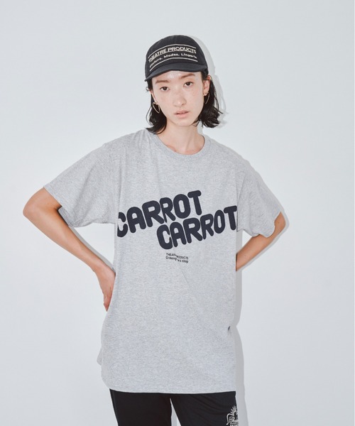 THEATRE PRODUCTS(シアタープロダクツ)の「ベジタブルTシャツ-CARROT-(Tシャツ/カットソー・レディース・グレー・FREE)」の8枚目の写真