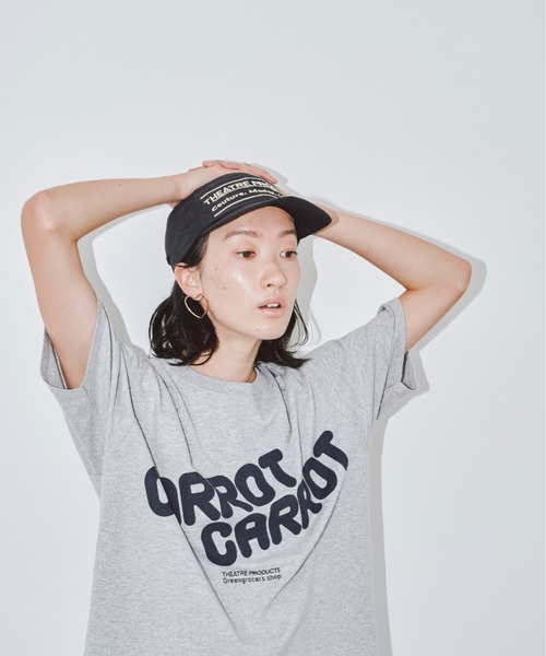 THEATRE PRODUCTS(シアタープロダクツ)の「ベジタブルTシャツ-CARROT-(Tシャツ/カットソー・レディース・グレー・FREE)」の9枚目の写真