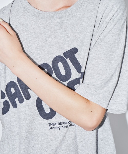 THEATRE PRODUCTS(シアタープロダクツ)の「ベジタブルTシャツ-CARROT-(Tシャツ/カットソー・レディース・グレー・FREE)」の15枚目の写真