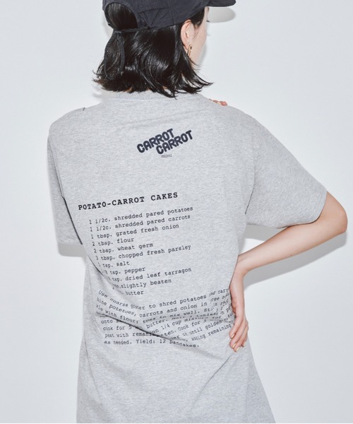 THEATRE PRODUCTS(シアタープロダクツ)の「ベジタブルTシャツ-CARROT-(Tシャツ/カットソー・レディース・グレー・FREE)」の10枚目の写真