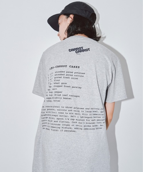 THEATRE PRODUCTS(シアタープロダクツ)の「ベジタブルTシャツ-CARROT-(Tシャツ/カットソー・レディース・グレー・FREE)」の11枚目の写真