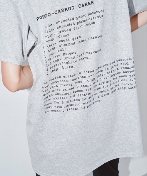 THEATRE PRODUCTS(シアタープロダクツ)の「ベジタブルTシャツ-CARROT-(Tシャツ/カットソー・レディース・グレー・FREE)」の14枚目の写真