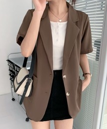 ハーフスリーブテーラーシャツジャケット