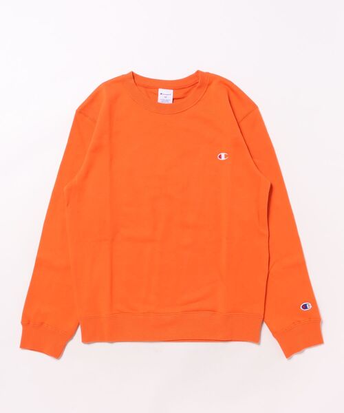 Champion(チャンピオン)の「CHAMPION/チャンピオン キッズ スウェット MUJI CK-Y001(スウェット・キッズ・ブラック/グレー/オートミール/オレンジ・100cm/110cm/120cm/150cm/160cm/130cm/140cm)」の4枚目の写真