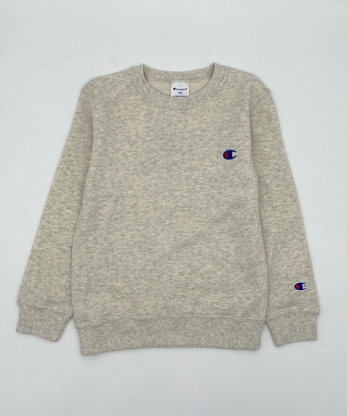 Champion(チャンピオン)の「CHAMPION/チャンピオン キッズ スウェット MUJI CK-Y001(スウェット・キッズ・ブラック/グレー/オートミール/オレンジ・100cm/110cm/120cm/150cm/160cm/130cm/140cm)」の3枚目の写真