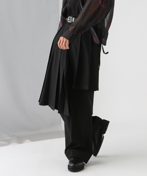 HARE（ハレ）の「ラップスカートベルト(HARE)（スカート・メンズ・ブラック/グレー系その他/レッド系その他/ブラック系その他/グレー系その他2/グレー系その他3/パープル/グレー系その他4/ブラック系その他3・FREE）」の16枚目の写真