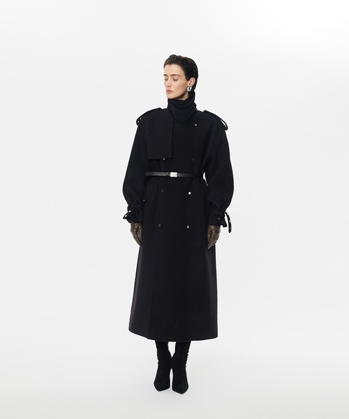 JNBY（ジェーエヌビーワイ）の「Timeless Versatility Belt（ベルト・レディース・ブラック/ブラウン・ONE SIZE）」の3枚目の写真