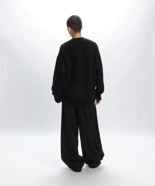 STERNBERG（スタンバーグ）の「キッドモヘアクルーネックニット（ニット/セーター・メンズ・ブラック/ピンク系その他・LARGE/MEDIUM）」の13枚目の写真