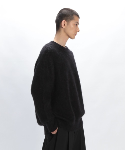 STERNBERG（スタンバーグ）の「キッドモヘアクルーネックニット（ニット/セーター・メンズ・ブラック/ピンク系その他・LARGE/MEDIUM）」の16枚目の写真