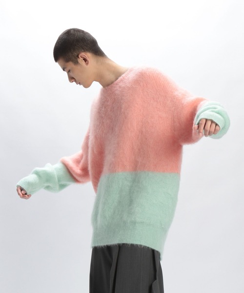 STERNBERG（スタンバーグ）の「キッドモヘアクルーネックニット