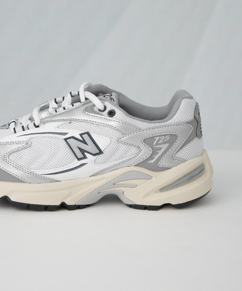 New Balance ML725 ホワイト/シルバー New Balance（ニューバランス） スニーカー ユニセックス 運動靴 New