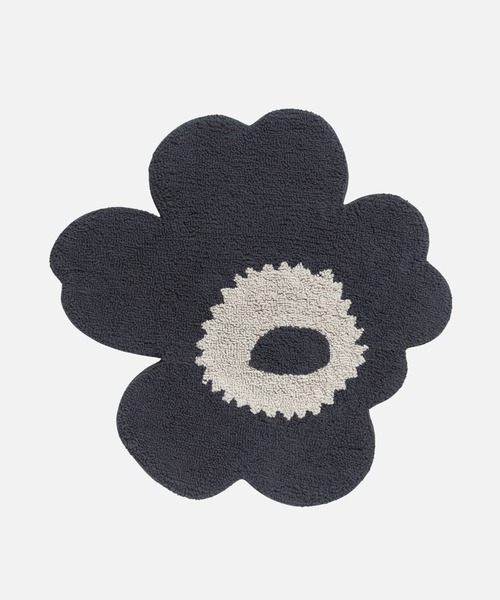 marimekko(マリメッコ)の「Unikko / mat 73x74cm(ラグ/マット・レディース・ライトグリーン/ブラック・FREE)」の3枚目の写真