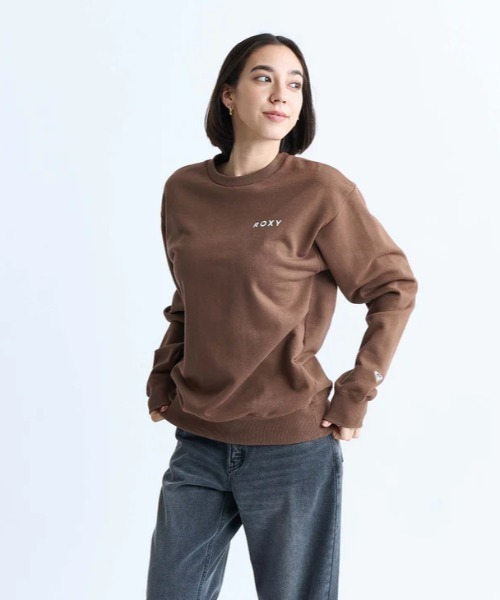 ROXY（ロキシー）の「OUR STYLE FLOW PO/ロキシースウェットトレーナー（スウェット・レディース・グレー/ブラック/ブラウン/ホワイト・LARGE/MEDIUM/SMALL）」の16枚目の写真