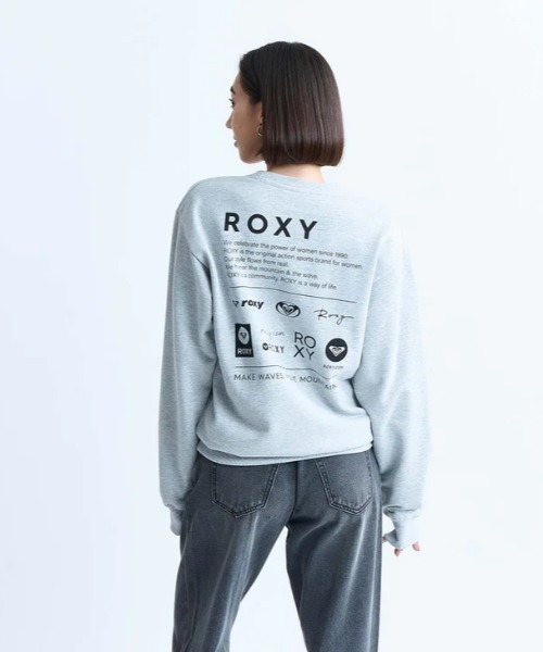 ROXY（ロキシー）の「OUR STYLE FLOW PO/ロキシースウェットトレーナー（スウェット・レディース・グレー/ブラック/ブラウン/ホワイト・LARGE/MEDIUM/SMALL）」の13枚目の写真