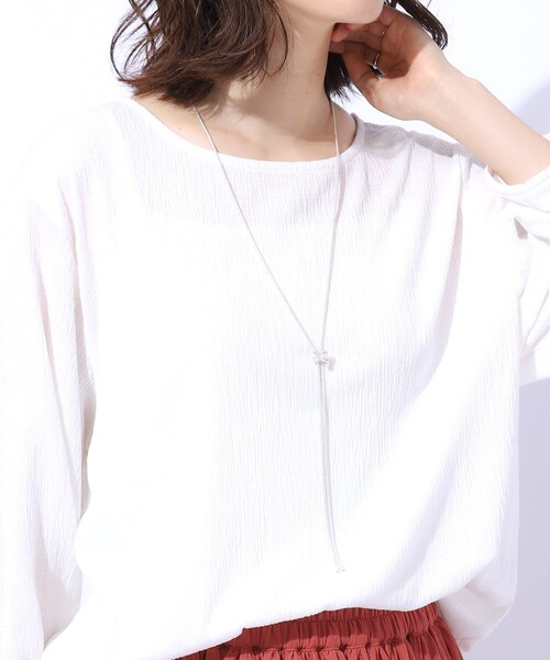 SHOO・LA・RUE（シューラルー）の「◆スネークスライダー（ネックレス・レディース・シルバー/シルバー系その他/ゴールド・00）」の4枚目の写真