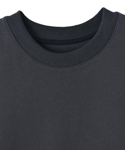 STYLE DELI(スタイルデリ)の「【BLK001】リラックスノースリカットソー(ベスト・レディース・杢グレー/スミクロ・FREE)」の6枚目の写真