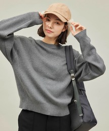 ROPE' PICNIC | スウェットライクニット(ニット/セーター)