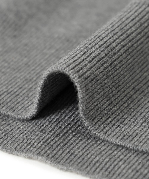 ROPE' PICNIC（ロペピクニック）の「スウェットライクニット（ニット/セーター・レディース・オフホワイト/ブラック/グレー・38）」の10枚目の写真