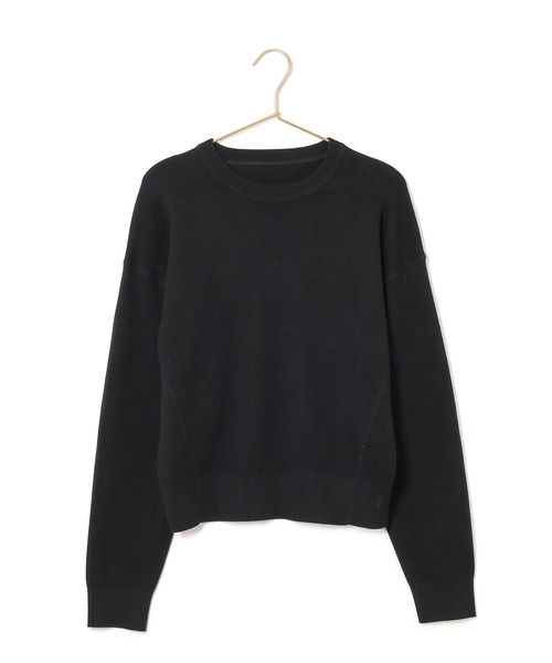 ROPE' PICNIC（ロペピクニック）の「スウェットライクニット（ニット/セーター・レディース・オフホワイト/ブラック/グレー・38）」の12枚目の写真