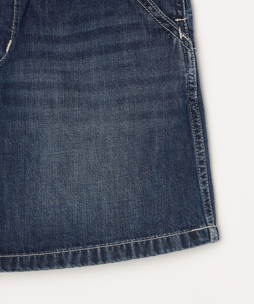 Lee（リー）の「LEE: デニム オーバーオール スカート（スカート・キッズ・ネイビー・130）」の13枚目の写真