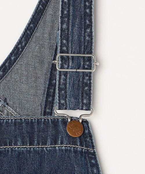 Lee（リー）の「LEE: デニム オーバーオール スカート（スカート・キッズ・ネイビー・130）」の14枚目の写真