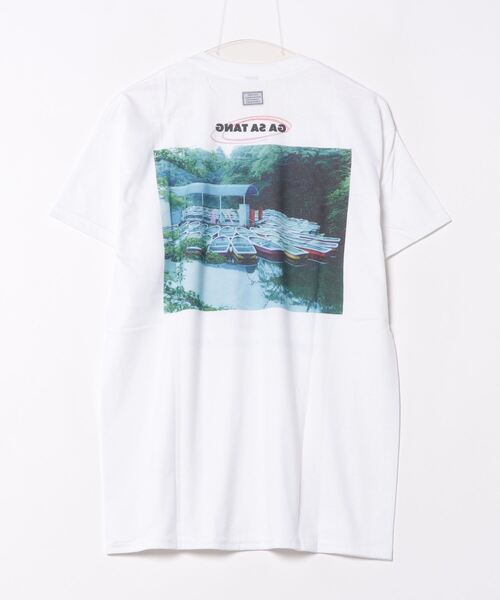 TANGTANG(タンタン)の「【TANGTANG/タンタン】GASATANG D.HOCKNEY DAKENY SYDNEY(Tシャツ/カットソー・メンズ・ホワイト・L/M/XL)」の2枚目の写真